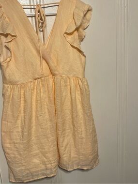 Altar'd State Peachy Cream Summer Dress